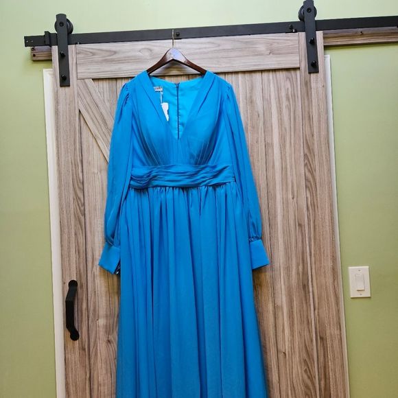 HEBEOS A-Line/Princess Chiffon Prom Dresse - Picture 6 of 12